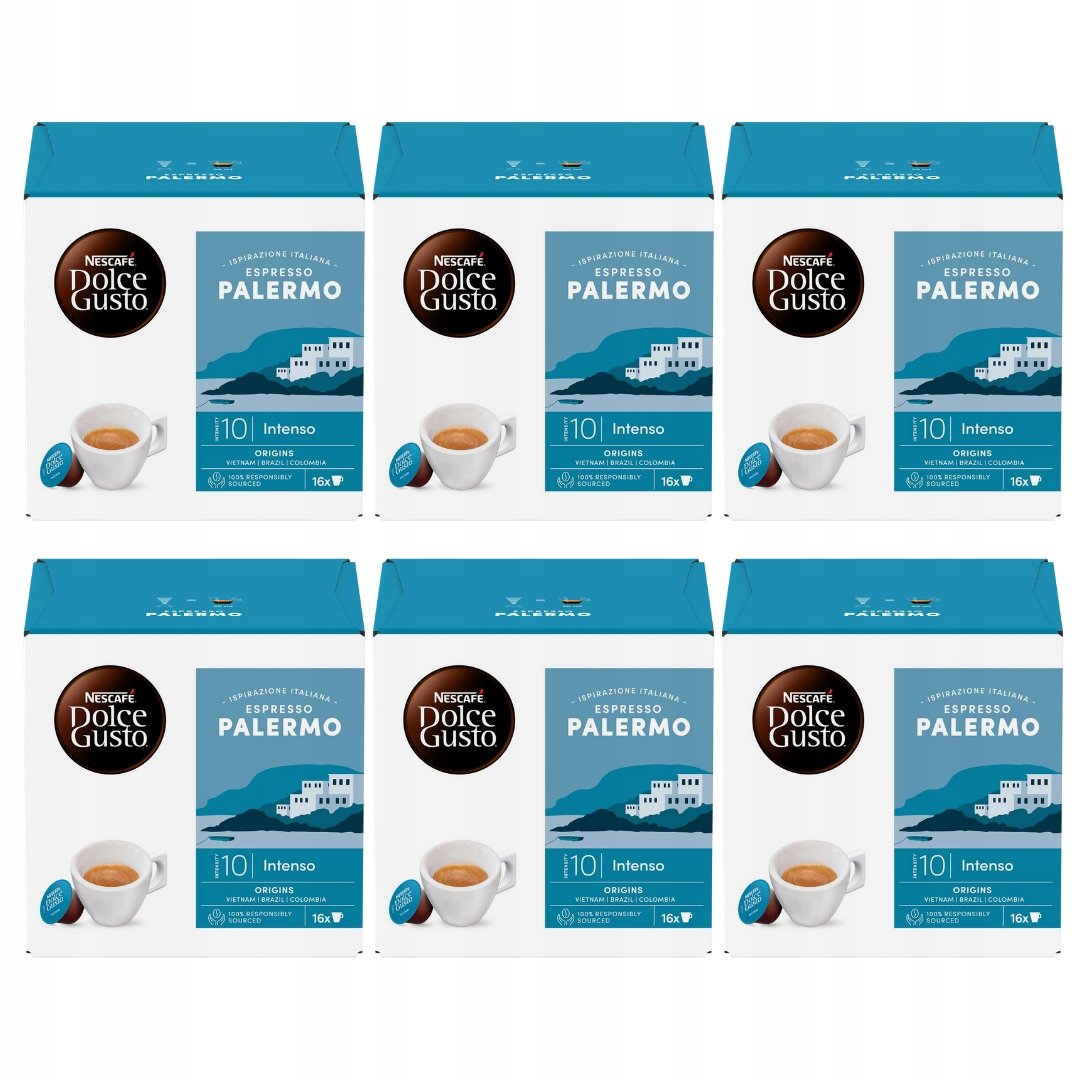 Nescafe Dolce Gusto Espresso Palermo 6x16 kapsułek