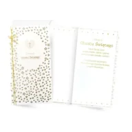 Kartki okolicznościowe i zaproszenia - Kukartka Karnet Chrzest - miniaturka - grafika 1