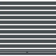 Ogrodzenia - Polbram Brama przesuwna Tinos 4x1,54 m prawa antracytowa automat - miniaturka - grafika 1