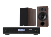 Zestawy stereo - Rotel A11 Tribute (czarny) + Tesi 3 (mokka) - miniaturka - grafika 1