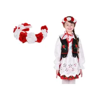 Stroje karnawałowe - ZESTAW KRAKOWIANKA 134-140 6el - miniaturka - grafika 1