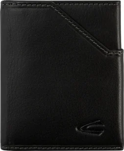 Camel Active Small Slim CAMEL ACTIVE skórzany portfel, etui czarny 286-702 60 RFID - Portfele - miniaturka - grafika 1