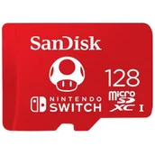 Akcesoria do Nintendo - SanDisk karta microSDXC UHS-I do Nintendo Switch 128gb - miniaturka - grafika 1