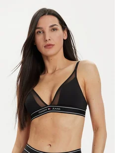 Tommy Hilfiger Biustonosz braletka UW0UW05130 Czarny - Biustonosze - miniaturka - grafika 1