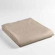 Prześcieradła - Jasnobrązowe bawełniane prześcieradło 180x290 cm Lina – douceur d'intérieur - miniaturka - grafika 1