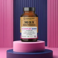 Suplementy naturalne - B COMPLEX AMINO - 60 kapsułek - miniaturka - grafika 1