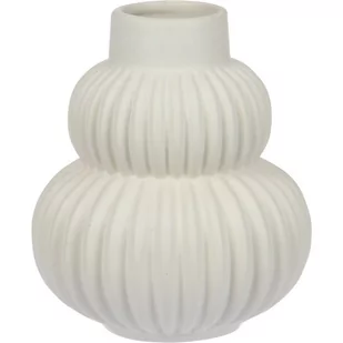 Wazon ceramiczny Circulo biały, 13,5 x 15,5 cm - Wazony i flakony - miniaturka - grafika 1
