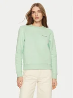 Bluzy damskie - Guess Jeans Bluza W4YQ07 KC811 Zielony Regular Fit - miniaturka - grafika 1