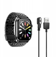 Smartwatch - Smartwatch Hoco 2,02" TFT z fukcją rozmowy DYD02 czarny - miniaturka - grafika 1