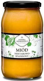 Pasieka Sienkiewicz Miód Nektarowo Spadziowy 1,2 kg - Inne słodycze - miniaturka - grafika 1