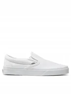 Buty sportowe męskie - Vans Classic Slip-On Białe Trampki Wsuwane VN000EYEW001 42 - miniaturka - grafika 1