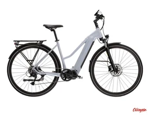 Kross Rower elektryczny Trans Hybrid 4.0 szary/niebieski połysk 2022 - Rowery elektryczne - miniaturka - grafika 1