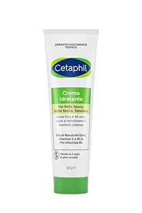 Cetaphil Krem nawilżający do twarzy i ciała, do suchej, wrażliwej i uszkodzonej, nawilżający do 48 godzin, efekt łagodzący, bez zapachu, rozmiar 100 g - Balsamy i kremy do ciała - miniaturka - grafika 1