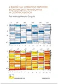 Ekonomia - Z badań nad wybranymi aspektami ekonomiczno - finansowymi w ostatnich latach - miniaturka - grafika 1