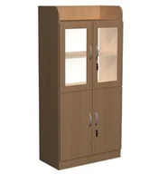 Meble do szkół i przedszkoli - Szafka szkolna z witryną Bałtyk ZA - miniaturka - grafika 1