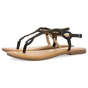 Sandały damskie - GIOSEPPO Merignes, sandały damskie, czarne, 36 EU, czarny, 36 EU - miniaturka - grafika 1