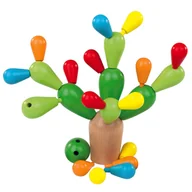 Zabawki zręcznościowe - Bino Kaktus drewniany - miniaturka - grafika 1