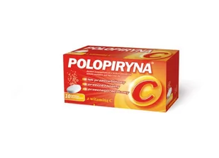 Polpharma Polopiryna C 10 tabletek musujących 4004201 - Przeziębienie i grypa - miniaturka - grafika 1