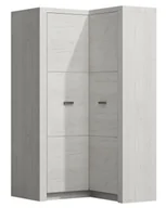 Szafy - Garderoba Narożna Biały Kraft K2-B93 - miniaturka - grafika 1