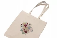 Torebki damskie - Torba Kwiaty Na Ramię Modny Wzór - miniaturka - grafika 1