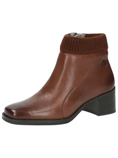 Caprice Damskie botki 9-25318-43 modne kozaki, Cognac Nappa, 38,5 EU, koniakowa Nappa, 38.5 EU - Kozaki damskie - miniaturka - grafika 1