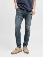 Spodnie męskie - Jack & Jones Dżinsy "Jjiglenn" - Slim fit - w kolorze niebieskim - miniaturka - grafika 1