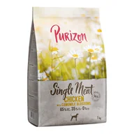 Sucha karma dla psów - Single Meat Adult, kurczak z kwiatami rumianka i dynią 1 kg - miniaturka - grafika 1