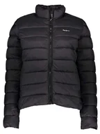 Kurtki damskie - Pepe Jeans Kurtka pikowana w kolorze czarnym - miniaturka - grafika 1