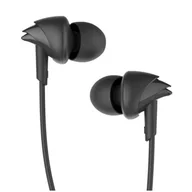 Słuchawki - ROCK SŁUCHAWKI BEZPRZEWODOWE Y1 EARPHONE BLACK - miniaturka - grafika 1