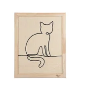 Drapaki dla kotów - Designed by Lotte Deska do drapania Karlie DBL Sammy Drewno - miniaturka - grafika 1