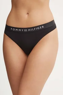 Tommy Hilfiger stringi kolor czarny UW0UW05510 - Majtki damskie - miniaturka - grafika 1