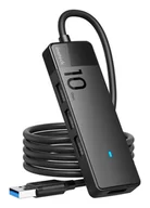 Huby USB - Inateck HB2025AL USB 3.2 Gen 2 (3.1 Gen 2) Type-A 10000 Mbit/s Czarny HB2025AL_BLACK - miniaturka - grafika 1