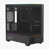 Obudowy komputerowe - Thermalright TL-M10 Juodas Kompiuterio Korpusas TL-M10-B - miniaturka - grafika 1