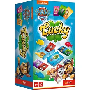 Gra karciana TREFL Psi Patrol Lucky 02593 - Gry karciane - miniaturka - grafika 1