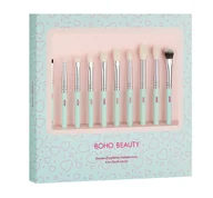 Pędzle do makijażu - Boho Beauty Love Color zestaw 10 pędzli do makijażu oczu - miniaturka - grafika 1