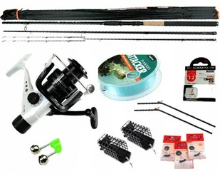 Zestaw Grunt Jaxon Feeder, wędka, kołowrotek, Zf2 - Wędki - miniaturka - grafika 1
