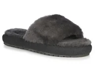 Kapcie damskie - Kapcie domowe damskie Emu Australia z futerkiem wełniane Mckay szare-36 - miniaturka - grafika 1