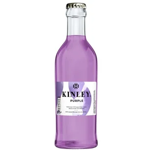 Napój gazowany Tonic Purple 250ml - Kinley - Napoje gazowane - miniaturka - grafika 1