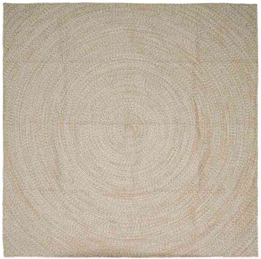 vidaXL Dywan Naturalne i białe 300 x 300 cm Juta