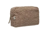 Organizery na łóżeczko - Kosmetyczka organizer na przybory dziecięce Boucle brąz 21x14 cm Jollein - miniaturka - grafika 1