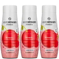 Syropy i koncentraty owocowe - 3x Syrop do SodaStream Wiśnia Bez Cukru 440ml - miniaturka - grafika 1