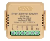 Systemy inteligentnych domów - MOES Ściemniacz dopuszkowy podwójny Mini Wi-Fi TUYA - miniaturka - grafika 1