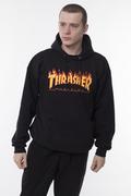 Bluza Męska Z Kapturem Thrasher Flame Logo Hoody Black S