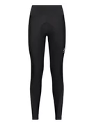 Spodnie sportowe damskie - Odlo Legginsy kolarskie "Zeroweight Ceramiwarm" w kolorze czarnym - miniaturka - grafika 1