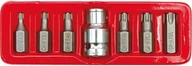 Klucze i nasadki - Vorel Końcówki specjalne torx T25-T55 30mm 7szt. 66570 - miniaturka - grafika 1