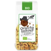Orzechy i nasiona - Bio Planet Orzechy laskowe prażone blanszowane 100 g Bio - miniaturka - grafika 1