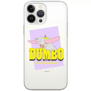 Etui Disney dedykowane do Iphone 12 PRO MAX, wzór: Dumbo 005 Etui częściowo przeźroczyste, oryginalne i oficjalnie licencjonowane - Etui i futerały do telefonów - miniaturka - grafika 1