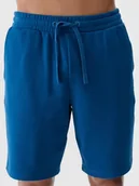 Spodenki męskie - 4F Spodenki męskie bawełniane dresowe 4FWMM00TSHOM543-46S Zielony Roz. 2XL - miniaturka - grafika 1