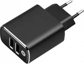 Ładowarki do telefonów - Ładowarka Vega Vega Faston 2x USB-A 3 A 23496 - miniaturka - grafika 1