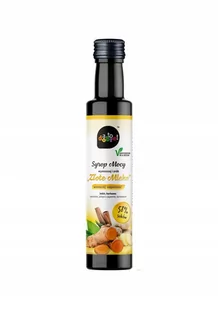 Syrop Mocy "Złote Mleko" - Syrop z soku z kurkumy i imbiru A to dobre! BIO, 250ml - Syropy i koncentraty owocowe - miniaturka - grafika 1